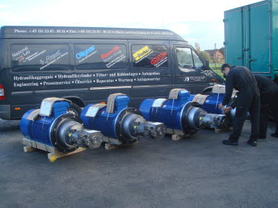 Motorpumpen 160kW